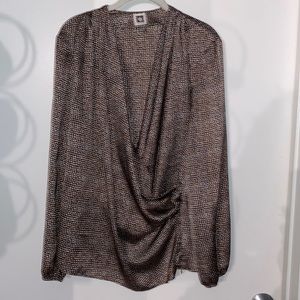 Anne Klein XL blouse satin feel